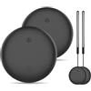 FAYAZ GPS 2-Piece Smart Air Tracking Tag - Compatibile con Apple Where's (solo iOS 14+), Bluetooth Key Finder valigetta/gatto/borsa/bambino/cane tracking tag con batteria