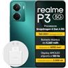 realme P3 5G Smartphone 8+256 GB, Processore Snapdragon 6 Gen 4 5G, Batteria titanica da 5260mAh,Ricarica rapida da 45W, AMOLED da 120 Hz, Luminosità di picco a 2.000 nit, IP69, Green