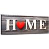 Visario bestpricepictures 120 x 40 cm Quadro su Tela Home 5720-SCT - Stampa/Disegno/Immagine Pronto da Appendere