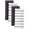 KitchenAid CUDPO KitchenAid Albany Kitchen Towel 4-Pack Set, Onyx Black/White, 16x26