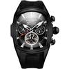 REEF TIGER Orologio Analogico Automatico Uomo con Cinturino in Caucciù RGA3069-BBB