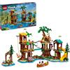 LEGO Friends La Casa sull'Albero al Campo Avventure, Gioco Educativo per Bambine