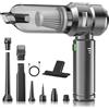 NVKHG Aspirapolvere Portatile Batteria per Aspirapolvere Portatile 22000Pa, 3 Velocità 8000 rpm Elettrico con Motore Senza Spazzole, Mini Aspirapolvere, Aspirapolvere Cordless per Auto per Ufficio Usa