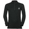 Odlo Active Warm Kids_159249, Maglietta Bambini e ragazzi, Nero, 128