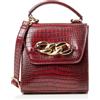 nascita Mini-henkeltasche, Shopper da Donna, Rosso Scuro, Taglia Unica