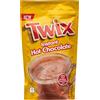 Twix Cioccolata Calda Istantanea al Gusto Biscotto e Caramello, 140g, Bevanda Solubile