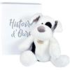 Histoire d'ours - Peluche Cane Seduto - Bianco - 40 cm - A LA Campagne - HO3127
