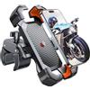 JOYROOM 2026 Supporto Telefono Bicicletta, [1s Blocco][100mph Militare Antivibrante] Porta Cellulare Moto, [5s Installazione] Universale Manubrio Holder per iPhone 17/Samsung S25, 4,7-7 Phone