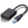 GERUI Adattatore USB a HDMI, USB 3.0/2.0 a HDMI Video Adapter HD 1080P Cavo Grafica Convertitore per PC, Laptop HDTV Compatibile con Windows XP/10/8/7