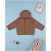 Prénatal Cardigan bimbo marrone con cappuccio