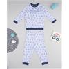Prénatal Pigiama bimbo grigio/blu allover Stitch