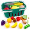 Rseuphiee Cucina Giocattolo per Bambini, Frutta e Verdura Giocattolo, Frutta da Tagliare Giocattolo, Giocattolo Educativo Montessori, Verdure Giocattolo per Bambini, Giochi di Ruolo Regalo