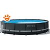 Intex Piscina Rotonda Ultra XTR Frame (Ø488x122cm) con Pompa a Sabbia Art. 26326 - Ultra XTR Frame (Ø488x122cm)