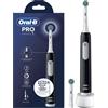 Oral-B Spazzolino Elettrico Ricaricabile con 2 Testine di Ricambio colore Nero - Series 1 PRO1CRS1REF