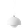 tradition &tradition - Sospensione FlowerPot - Bianco - Acciaio laccato - Designer Verner Panton