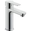 Duravit A.1 Rubinetto per lavabo, misura M (altezza beccuccio 109 mm), rubinetto bagno, rubinetto per lavandino, cromato