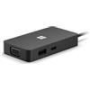 Microsoft 1E4-00003 hub di interfaccia Nero - 1E4-00003