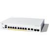 ‎Cisco Cisco Catalyst 1300-8P-E-2G Managed Switch, 8 Port GE, PoE, Ext PS, 2x1GE Combo,