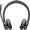 POLY Cuffia con microfono Poly Voyager 4320-M + cavo da USB-A a USB-C dongle BT700 [7Y211AA]