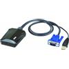 ATEN Adattatore crash cart console KVM USB per laptop [CV211-AT]