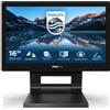 Philips 162B9T/00 Monitor PC 39,6 cm (15.6") 1366 x 768 Pixel HD LCD Touch screen Nero [162B9T/00]