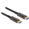 DeLOCK Cavo HDMI ottico attivo con armatura metallica 8K 60 Hz da 100 m [86080]