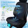 Cuscino del sedile dell'aria fredda estiva per auto con distanziatore 3D DC 12V con sedile di ventilazione a soffiaggio rapido a 8 ventole Sedile refrigerato Pat di raffreddamento -