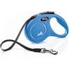 flexi guinz. Classic S, 5 m, Cinghia, Fino a 15kg Blu