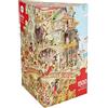 Heye- Puzzle Paradiso e Inferno, 1500 Pezzi, Multicolore, Small, 29118