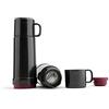Jata Home HTER2125 - Thermos per liquidi freddi e caldi. Doppia parete. Grande isolamento. Senza BPA. Leggera. Chiusura ermetica. Nessun odore o sapore. Coperchio da usare come bicchiere. 250 ml