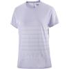 Salomon Sense Aero SS Tee Gfx W Cosmic Sky - Maglia Running Donna