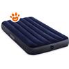 Intex Airbed Materasso Singolo Gonfiabile Classic Downy (76x191x25cm) Art. 64756 - Singolo (76x191x25cm)
