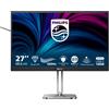 Philips Monitor PC per Ufficio 27 Quad HD IPS Luminosità 350 cd/m2 Risposta 4 ms HDMI DisplayPort colore Grigio - 27B2U4601/00