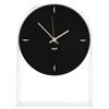 KARTELL Air Du Temps Orologio da Tavolo Trasparente Nero 22x30cm