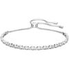 Swarovski Matrix Collezione Bracciale, Singolo strato placcato rodio