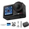 DJI Osmo Action 5 Pro Combo Standard Bundle, Fotocamera Impermeabile con Sensore 1/1.3, Video 4K/120fps, Tracciamento del Soggetto, 2 Touchscreen OLED, Action Cam 4K Ideale per Sport, Vlog