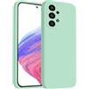 ISOI - Cover per Samsung Galaxy A53 5G, Custodia Morbida in Silicone Liquido, Protezione Completa Antiurto Ultra Sottile per il Corpo - Menta Verde