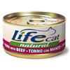 Life Cat Natural Tonno con Manzo - 85 gr