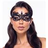 Cottelli Delicate Embroidered Blindfold 2461331 Black