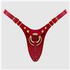 strap-on-me Leatherette Harness Fabulous One Size Red Glossy