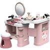 Smoby - My Beauty Center - Istituto di bellezza 3 in 1 - Parrucchiere, Salone per unghie, Trucco finto - 26 accessori - Materiale riciclato - Dai 3 anni in su - Prodotto in Francia
