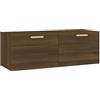 vidaXL Mobile Pensile Rovere Marrone 100x36,5x35 cm Legno Multistrato