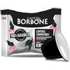Caffè Borbone 50 capsule Borbone Respresso Miscela KIKKA 100% Arabica compatibili Nespresso