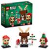 LEGO BrickHeadz Christmas Reindeer, Elf, and Elfie 40353 Holiday Building Kit (281 Pieces)