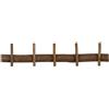 BigBuy Home Appendiabiti da parete in legno di abete 58 x 10 x 11 cm