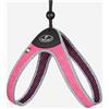 Pratiko Pettorina Air Rete Con Chiusura Laccio in Rete Rosa Fluo Taglia 2