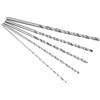 Aramox Punta Trapano, 5 Pezzi Punte Trapano Micro HSS Extra Lunghe in Acciaio ad Alta velocità con Gambo Diritto Utensile Trapano a Spirale 2-5mm per Legno