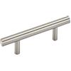 Amerock Tiranti per barra da 76 mm da centro a centro in nichel satinato, confezione da 10, 10BX40515G10