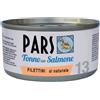 Pars 13 Filettini al Naturale di Tonno con Salmone 85 g per Gatti