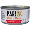 Pars 31 Filettini al Naturale di Pollo con Manzo 85 g per Gatti
